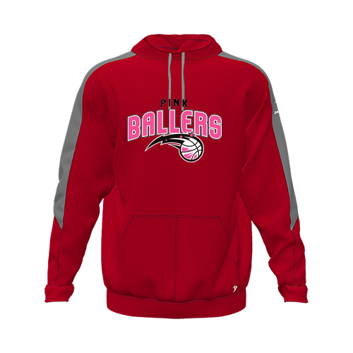 [CUS-DFW-HOOD-FLC-LSL-RED-YXS-LOGO1] Hoodie (Youth XS, Red, Logo 1)