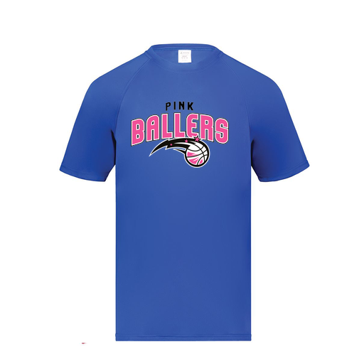 [2791.060.S-LOGO1] Youth Smooth Sport T-Shirt (Youth S, Royal, Logo 1)