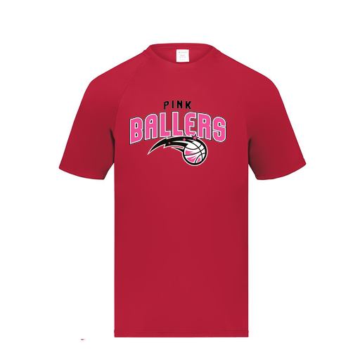 [2791.083.S-LOGO1] Youth Smooth Sport T-Shirt (Youth S, Red, Logo 1)